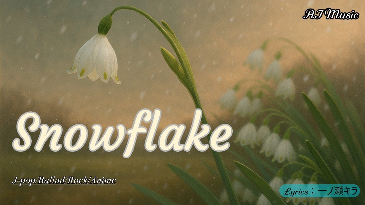 Snowflake (Jpop / バラード / ロック / Lyrics / 花言葉) -【AI音楽】【一ノ瀬キラ】