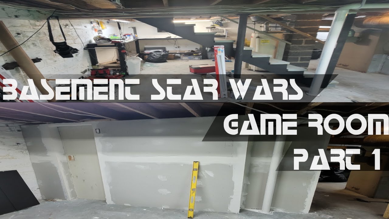 Game Room Basement Build Part 1