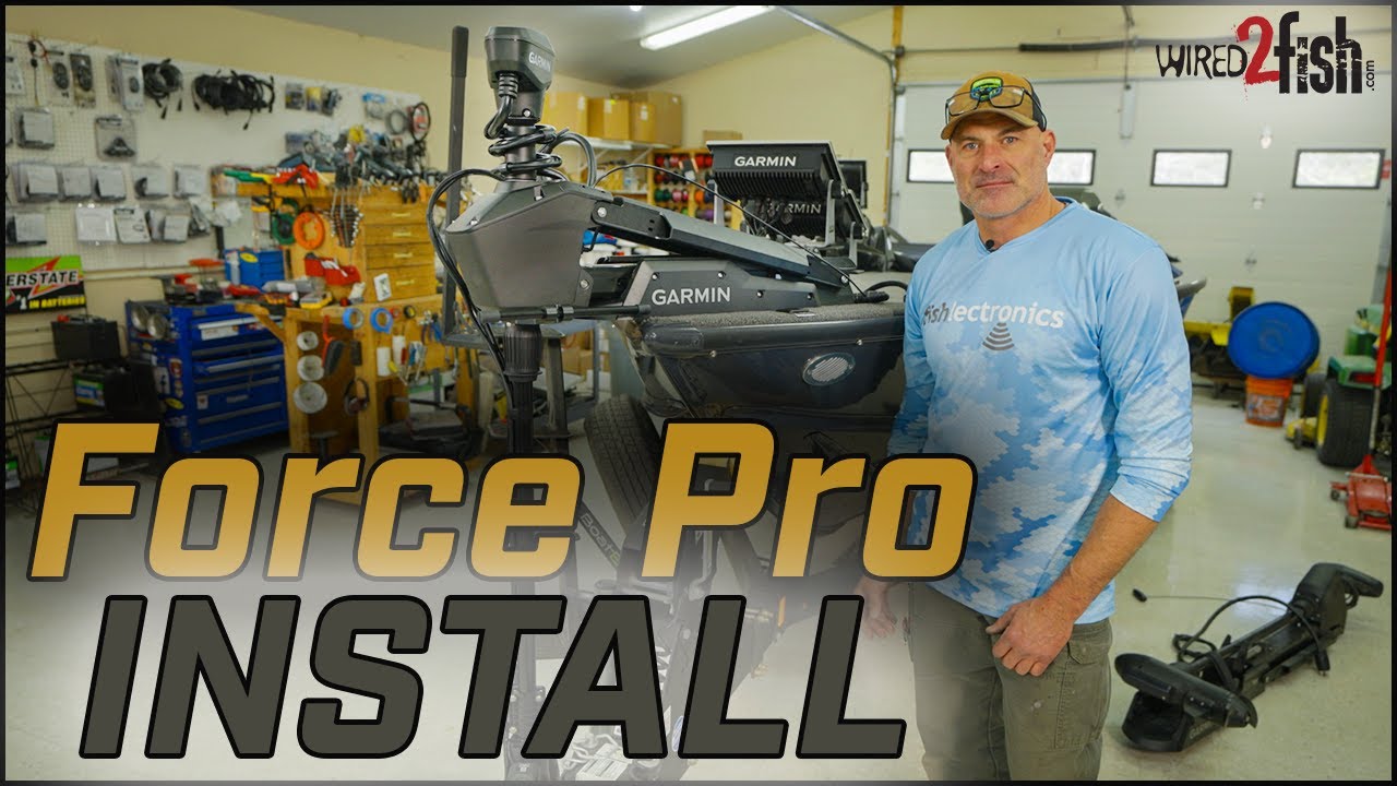 How to Install the Garmin Force Pro Trolling Motor