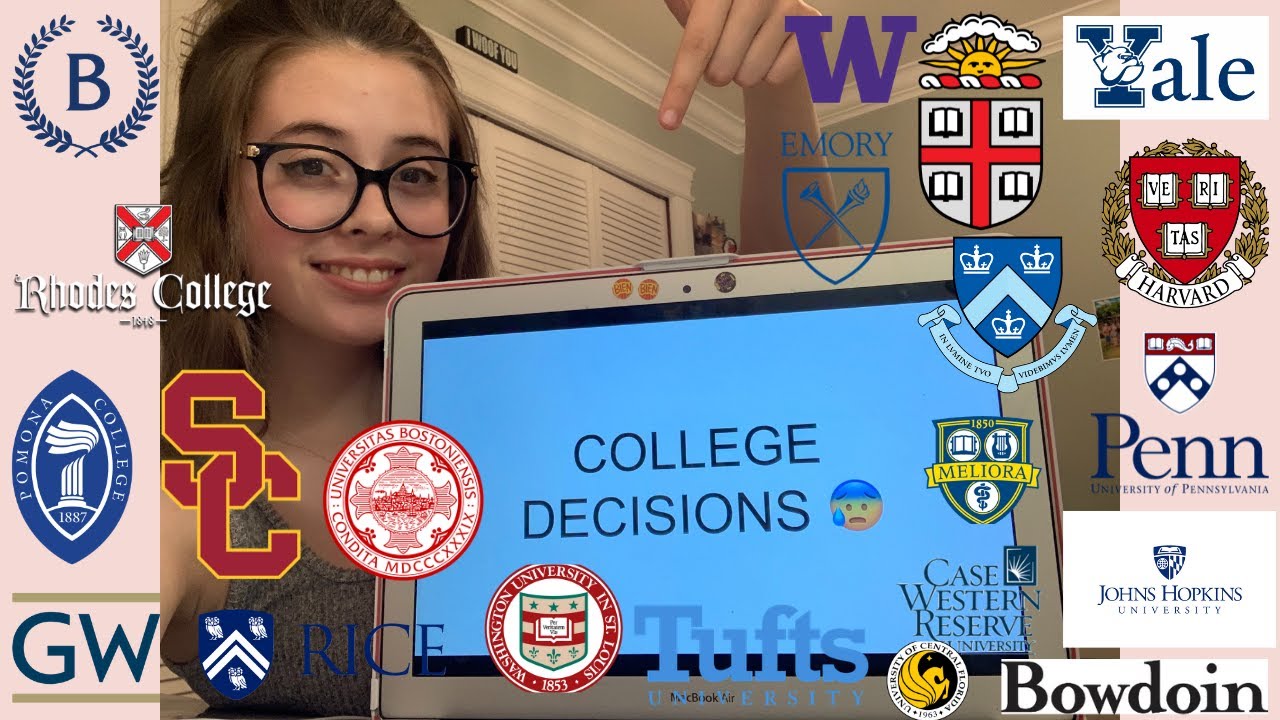 COLLEGE DECISION REACTIONS 2021 (21 schools: Yale, Brown, Harvard, Columbia, Johns Hopkins, etc)