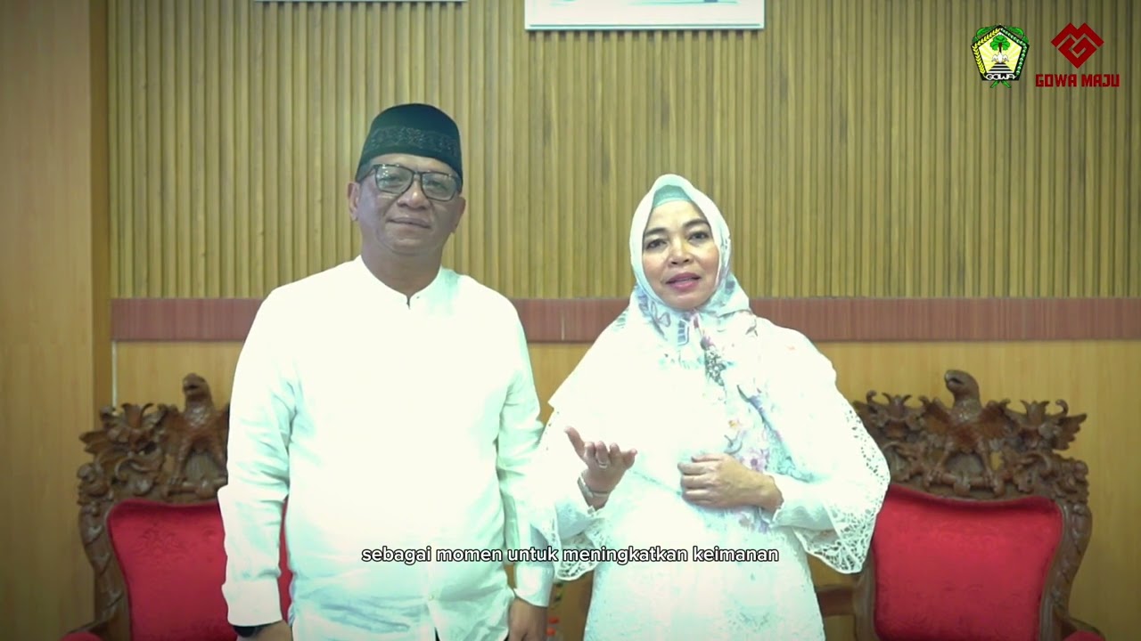 SEKDA GOWA & KETUA DWP GOWA || SELAMAT MENUNAIKAN IBADAH PUASA 