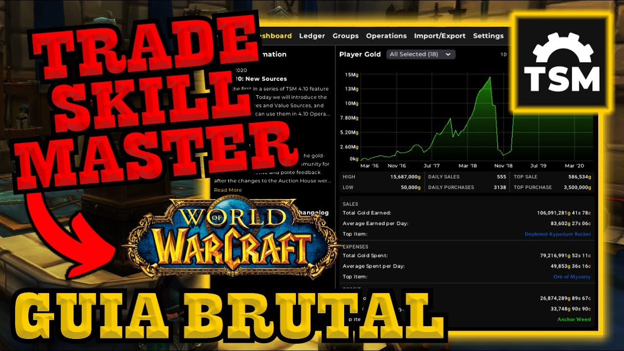 GUIA BRUTAL: TSM | World of Warcraft Retail y Classic