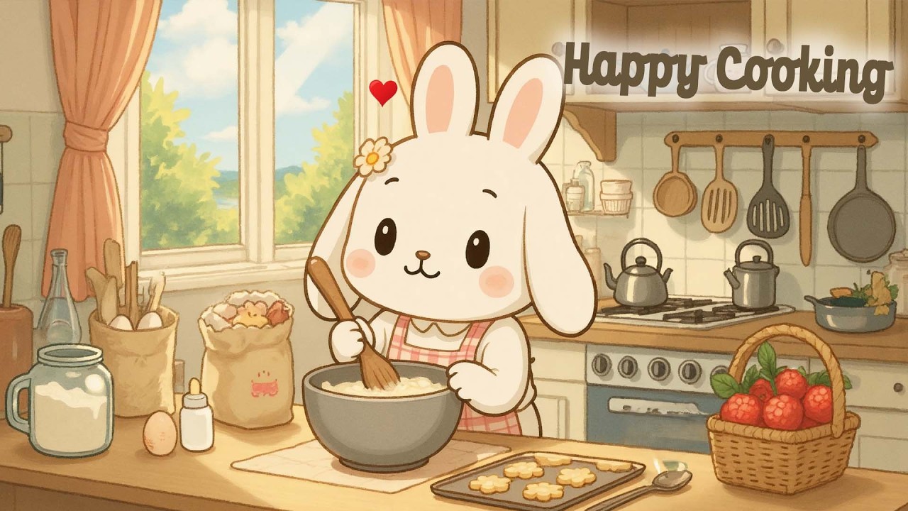 Happy Cooking Lofi 🥞  Soft & Warm Beats ☀️ Lofi Hip hop