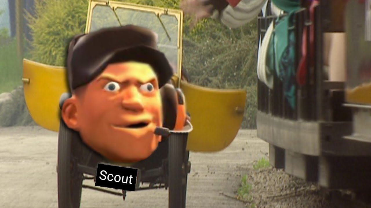 Scout and the Runaway Train (TF2 Dub)