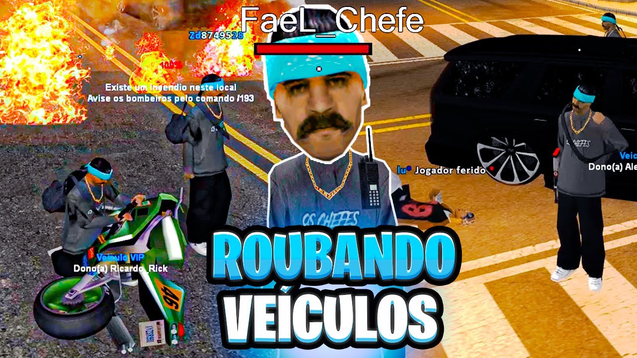 ROUBANDO VEÍCULOS PARA DESMANCHAR NO HORIZONTE RP - GTA SAMP RP