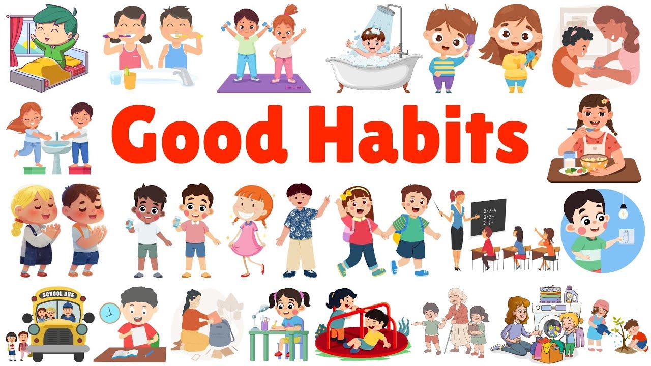 Good Habits for Kids | Good Habits | Good Habit |Personal hygiene Good habits for kids #kidslearning