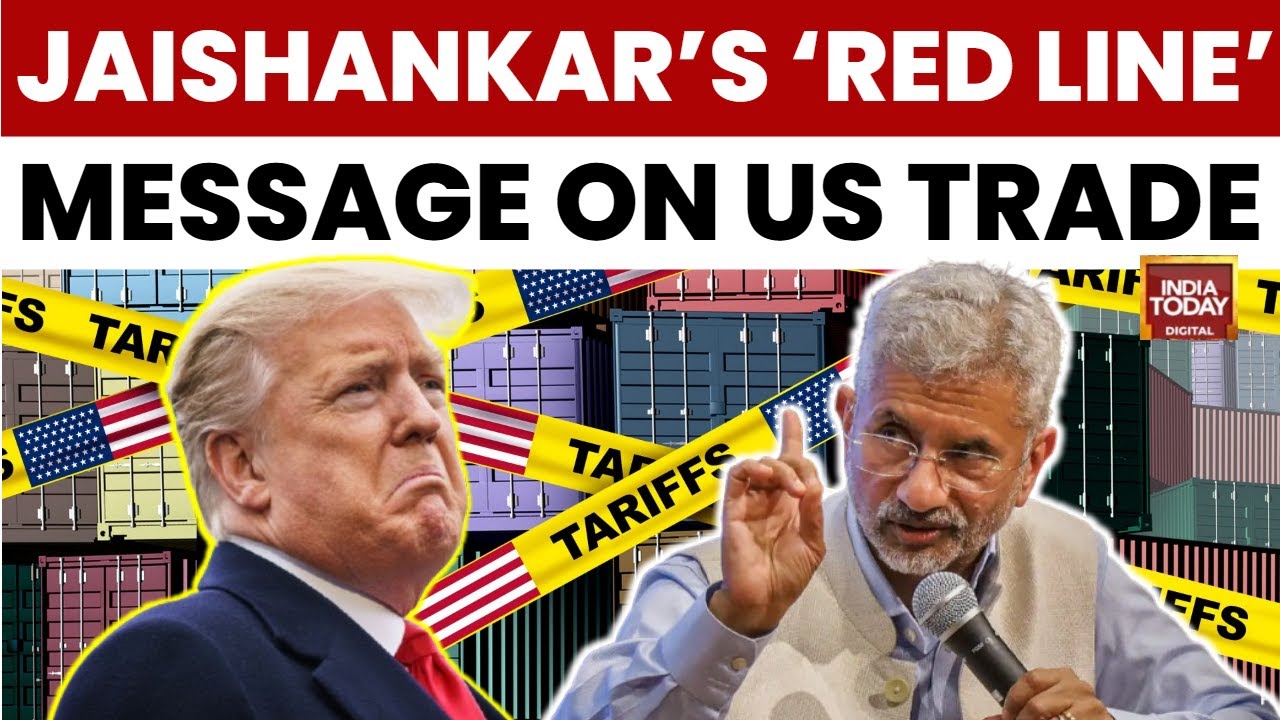 India-U.S. Trade Talk: S. Jaishankar Warns US, New Delhi's 'Red Lines' Non-Negotiable In Trade Deal
