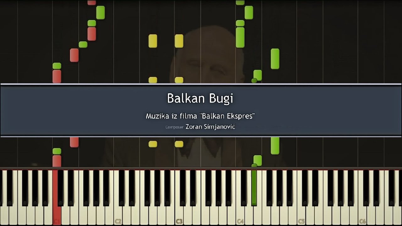 Zoran Simjanović - Balkan Bugi [Balkan Ekspres OST] | Synthesia Band Arrangement