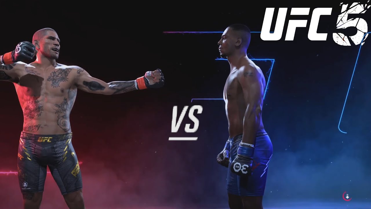 Алекс Перейра против Джамахала Хилла — CPU против CPU — UFC 5
