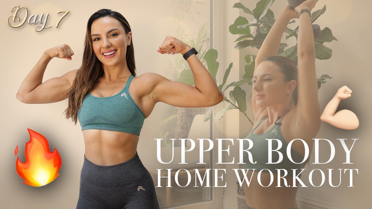 UPPER BODY HOME WORKOUT | KRISMAS - DAY 7