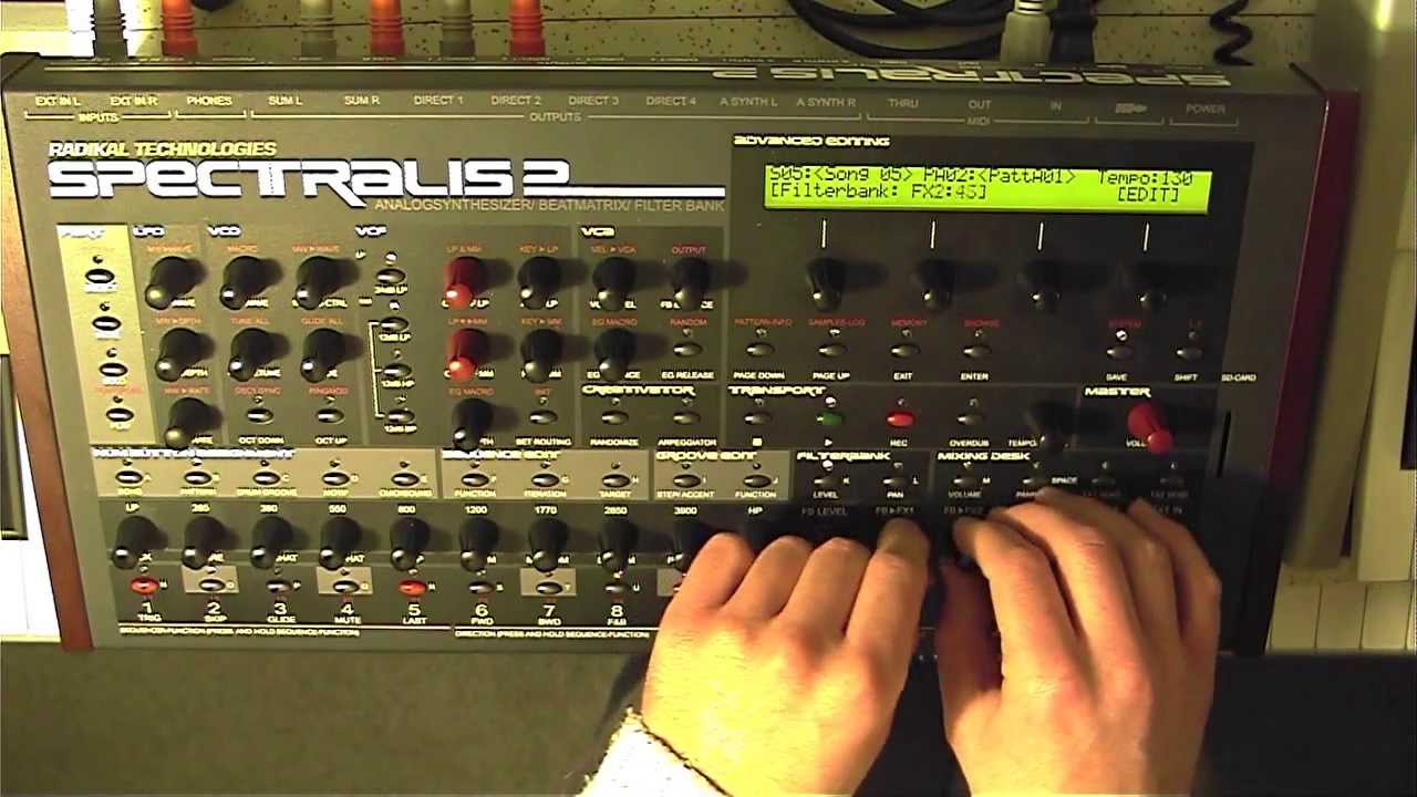 TB-303 emulation demo #1 Spectralis 2 Acid house music