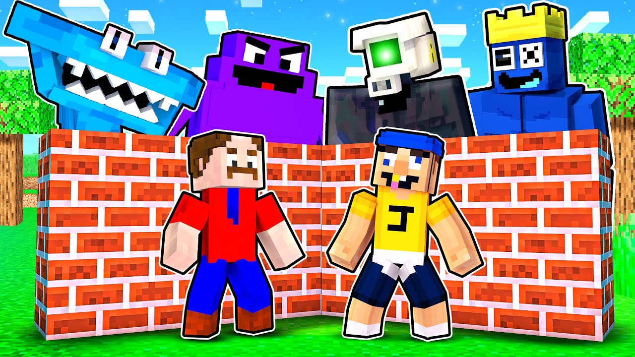 Build To Survive In Minecraft!