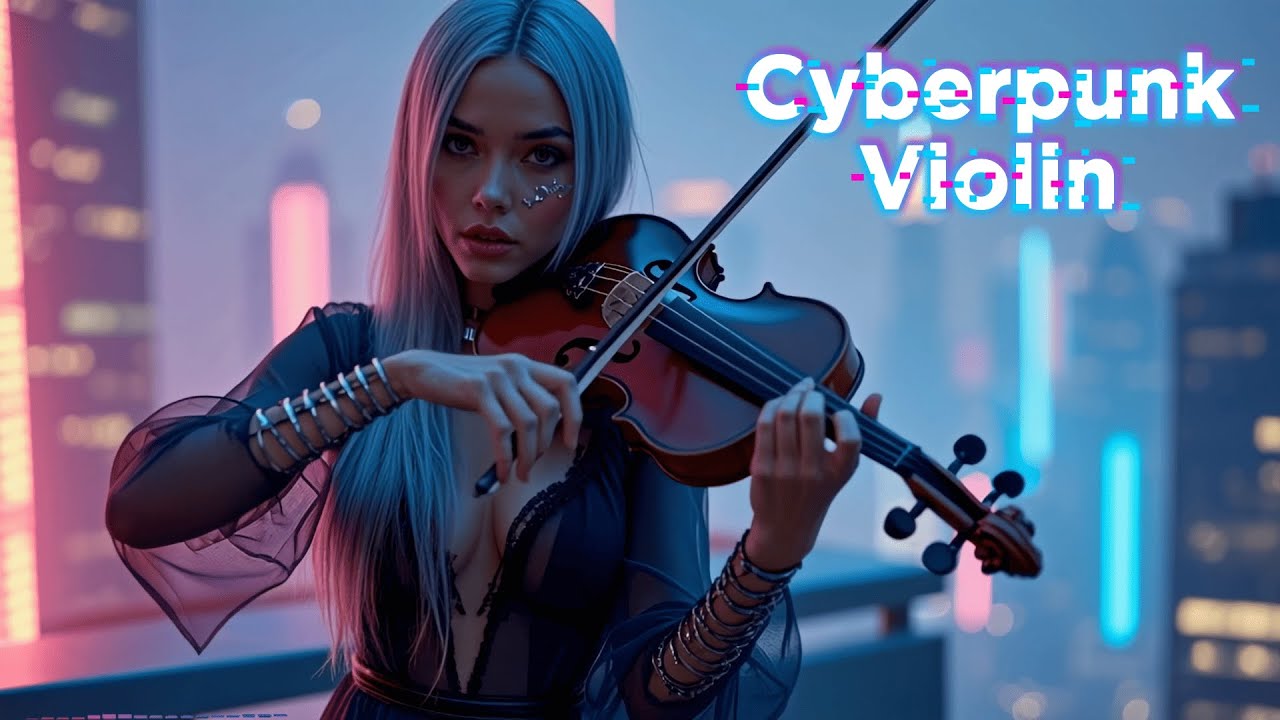 Cyberpunk Violin | Neon Night City Cinematic Mix