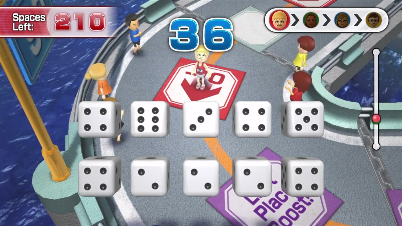 Wii Party U Highway Rollers Sally Vs Joost Vs Araceli Vs William