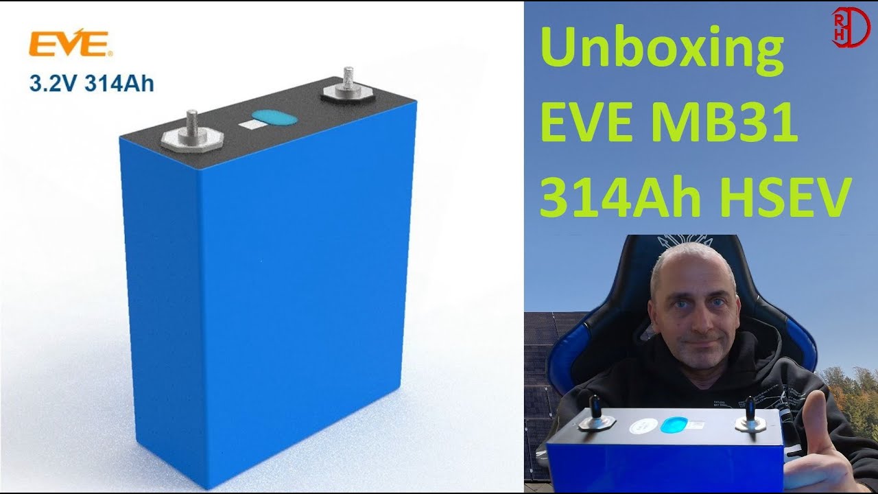 UNBOXING LiFePo4 Cells EVE 314Ah MB31 HSEV Purchased from EU STORE on GobelPower sites.