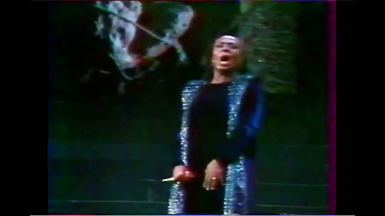 Shirley Verrett- Macbeth Nel di della vittoria 1984. Paris.