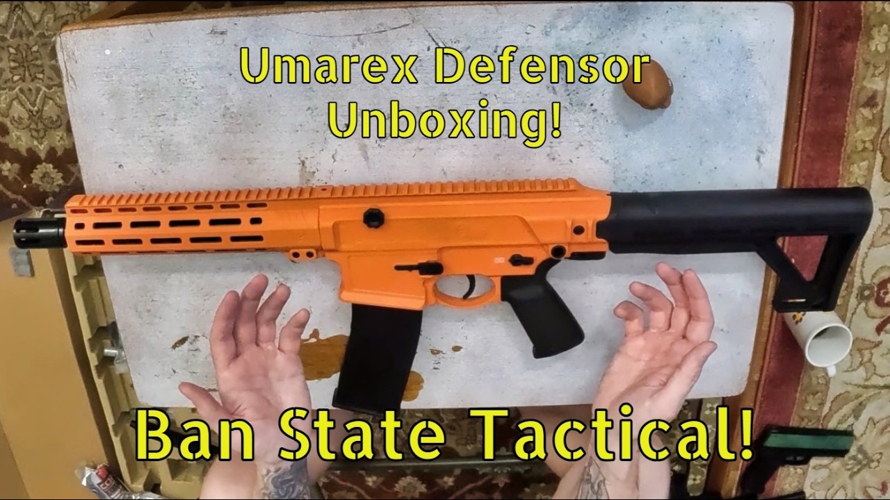 Umarex Defensor: первый взгляд и распаковка! (Тактика в штатах с ограничениями)