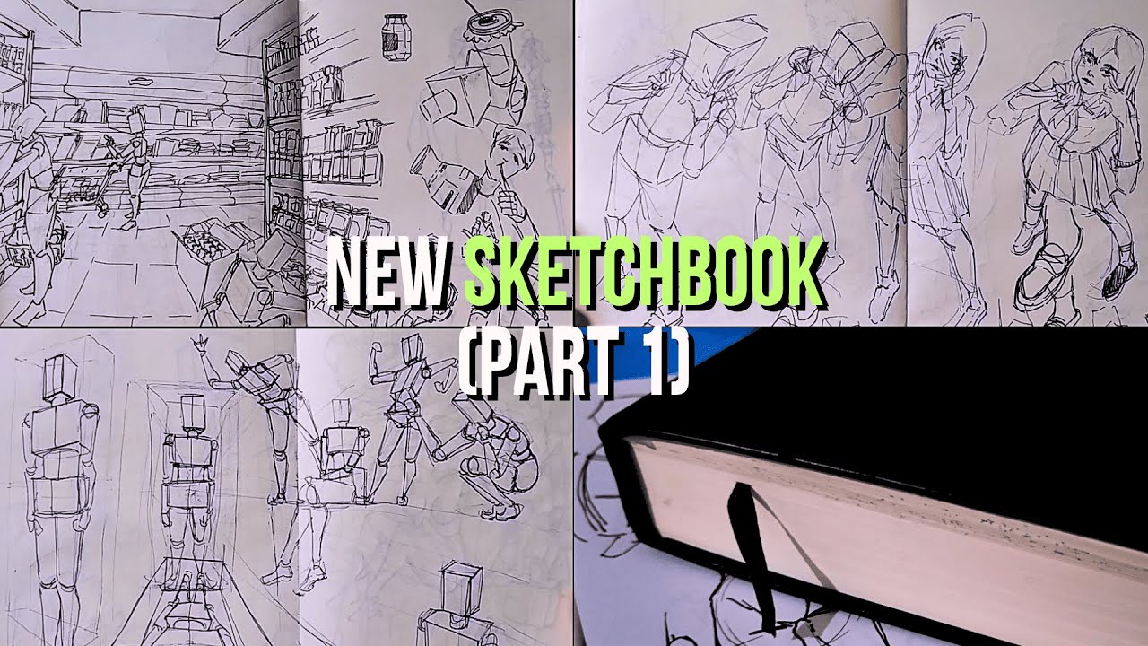 I Started a 500 Layer Sketchbook to Fix My Perspective Drawing (And it's only Part 1)