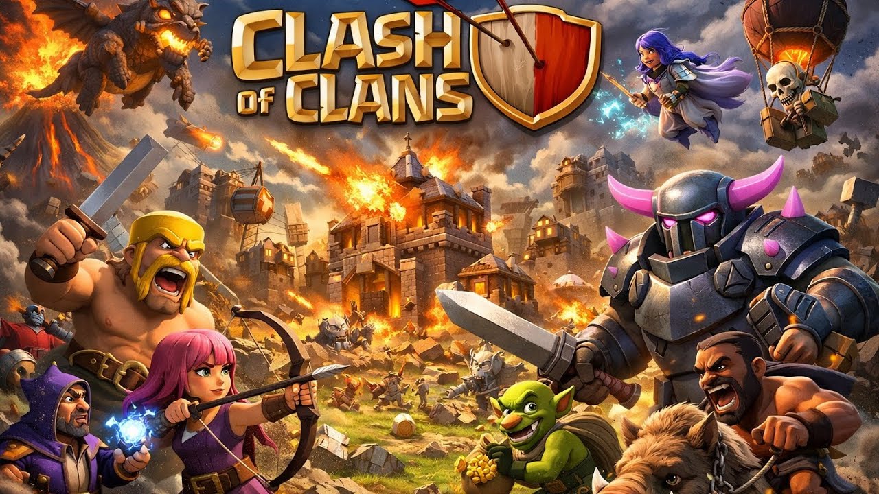 Unstoppable Army in Clash of Clans 😱 Full Attack