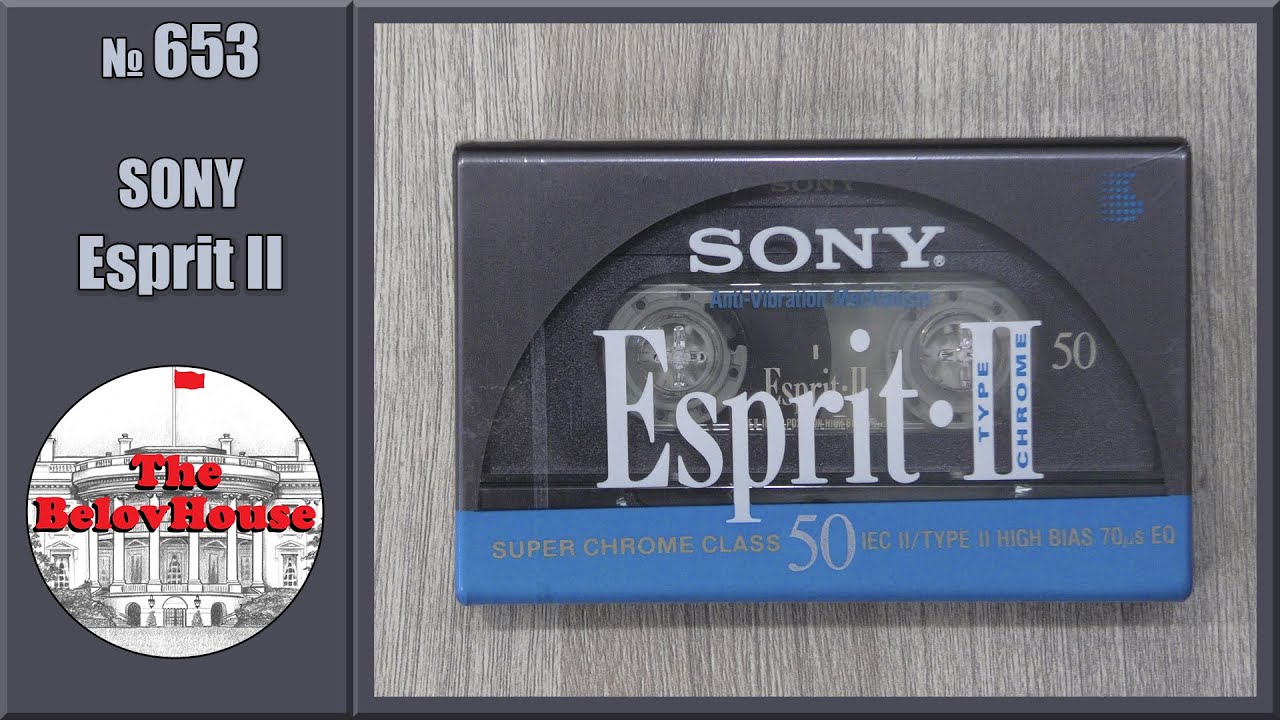 Sony Esprit II 50 – кассета, от которой захватывало дух