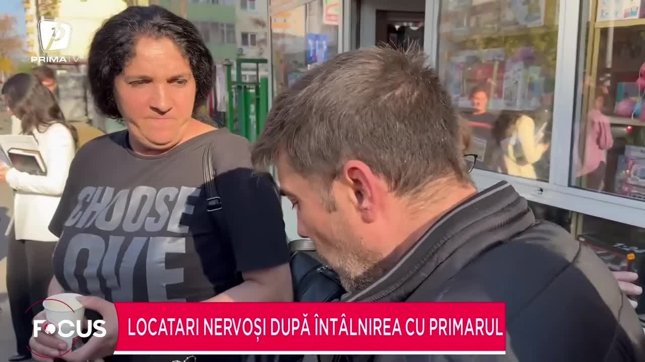 Locatari nervoși după întâlnirea cu primarul. 53 de apartamente vor fi demolate