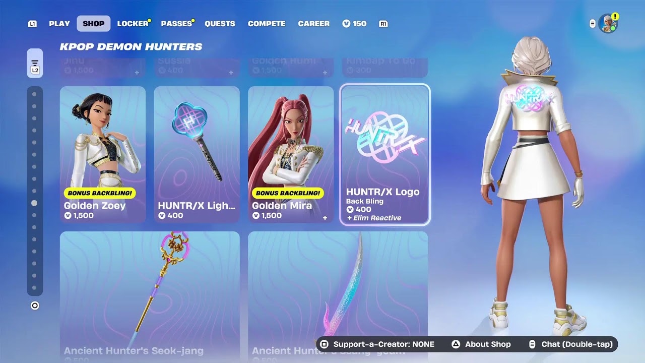 New fortnite item shop.
