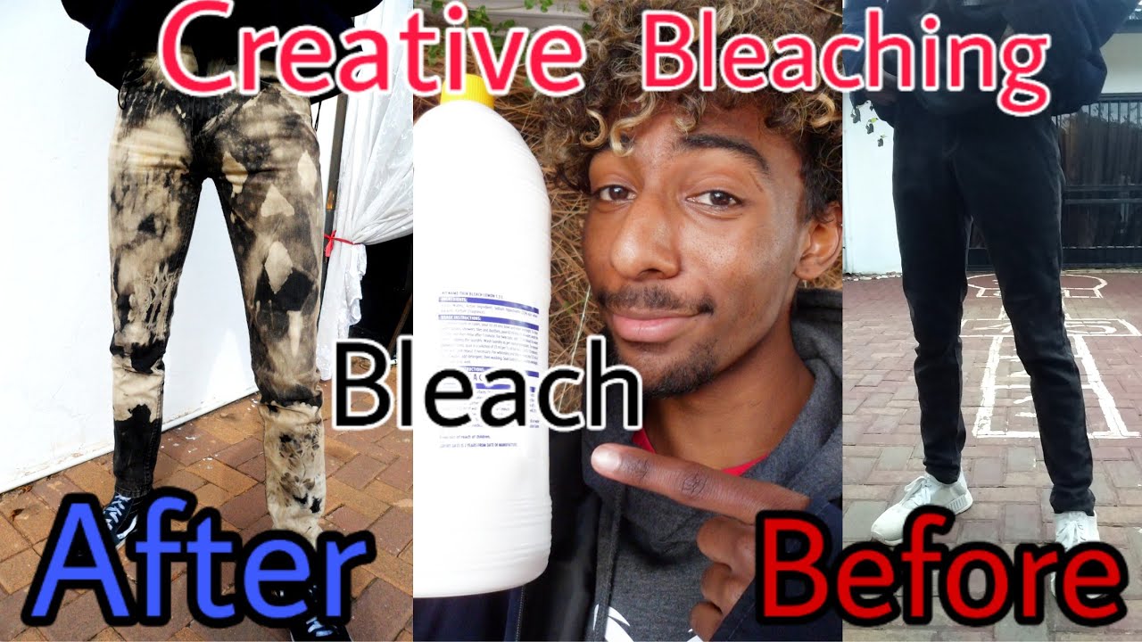 How to Diy Bleach black Jeans, Creative and Customized Tips & Techniques