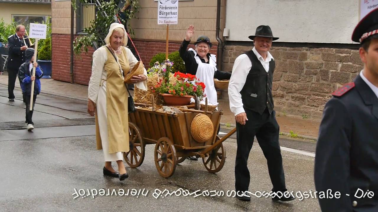 150 Jahre Freiwillige Feuerwehr Sternenfels - großer Festumzug 12. Juni 2016