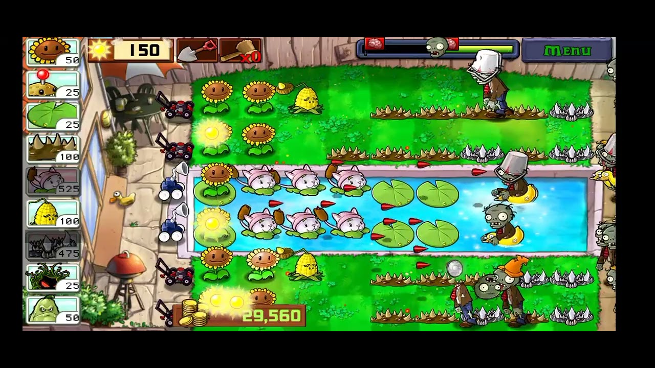 Planets vs Zombies.