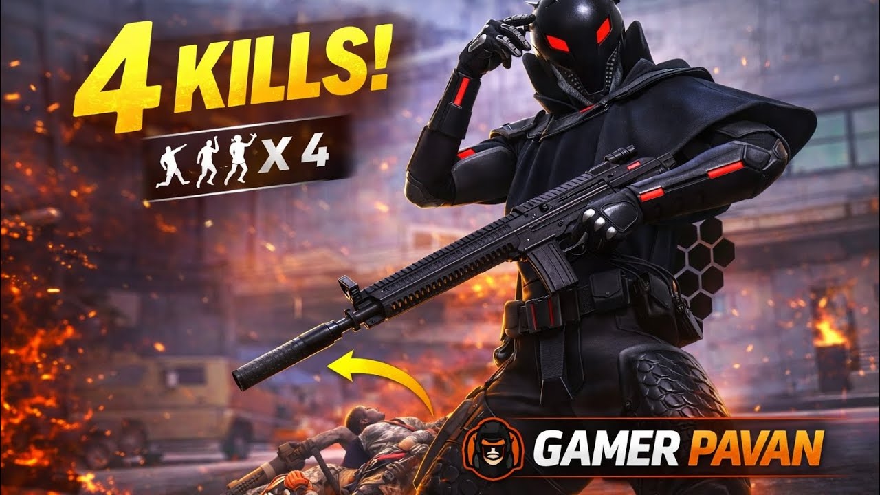 BGMI classic match gameplay 🔥  Is match me maine total 4 kills only 😥 #BGMI #BGMIgameplay#GamerPavan