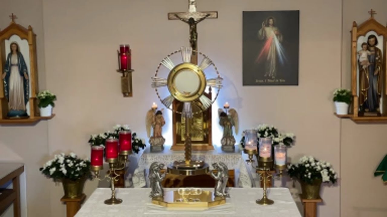 LIVE Eucharistic Adoration - Sisters of Divine Mercy