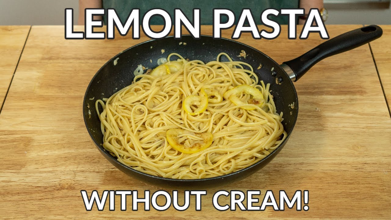 Creamy Lemon Pasta Without Cream Recipe (Pasta al Limone)