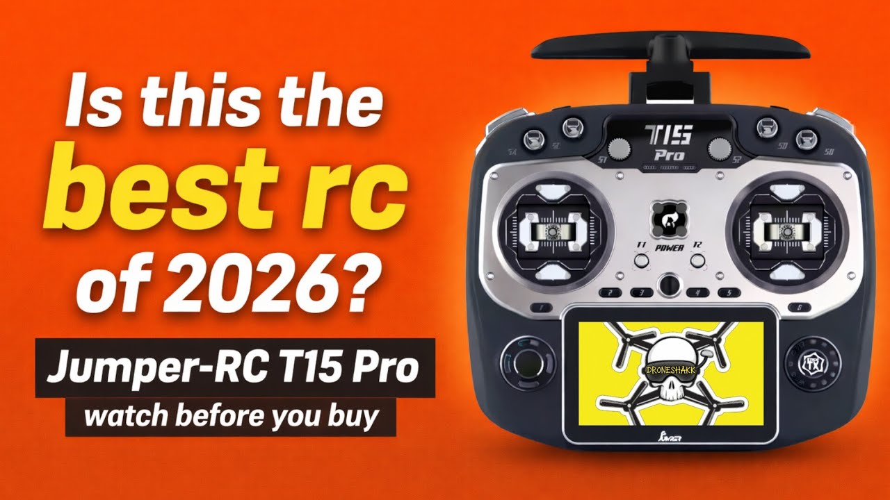 Jumper Rc T15 Pro - watch before you buy - The brand NEW rc remote controller - but is it any good ?