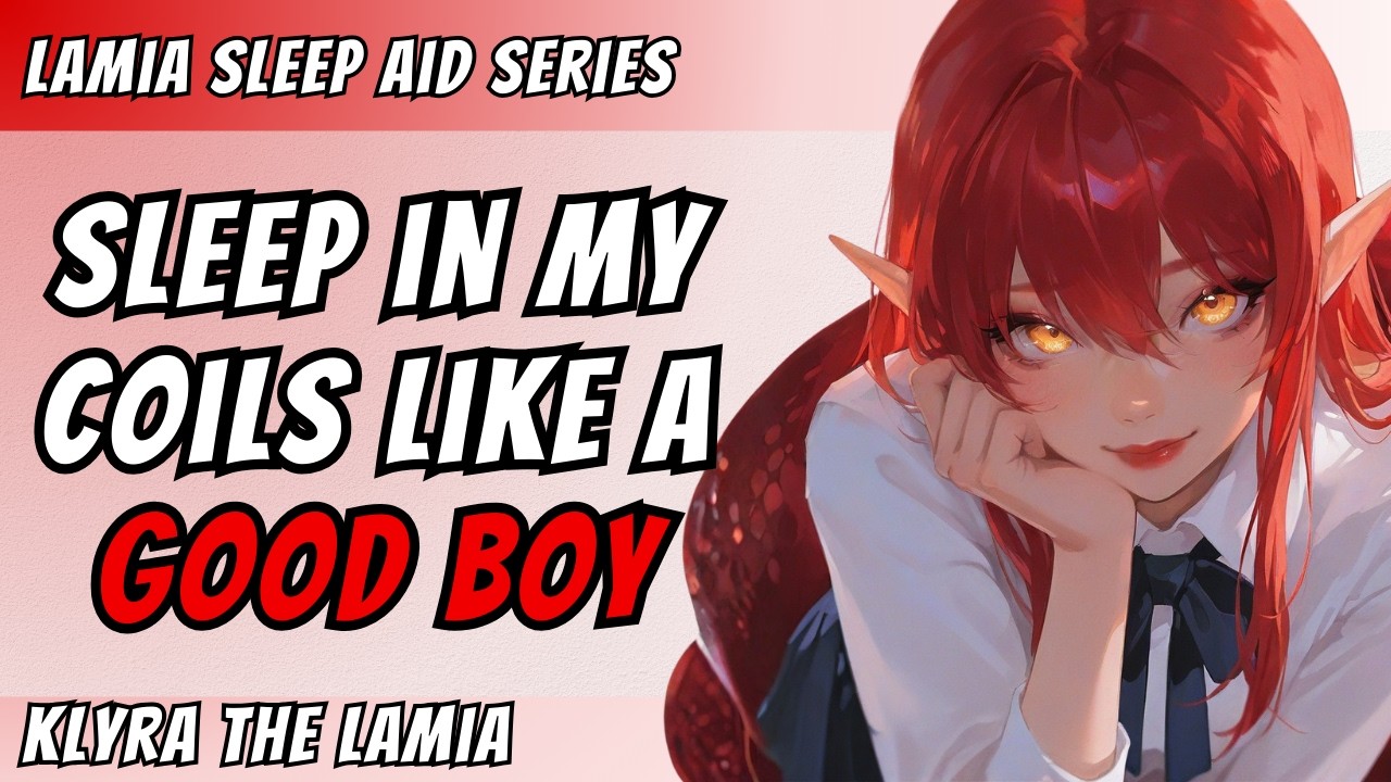 Your Lamia Girlfriend Coils You to Sleep | Sleep Aid ASMR [F4M] [Calming] [Cuddles] [Hair Scratch]