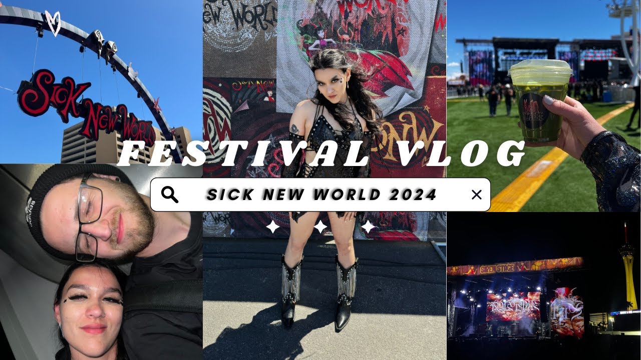 SICK NEW WORLD | festival vlog 😈