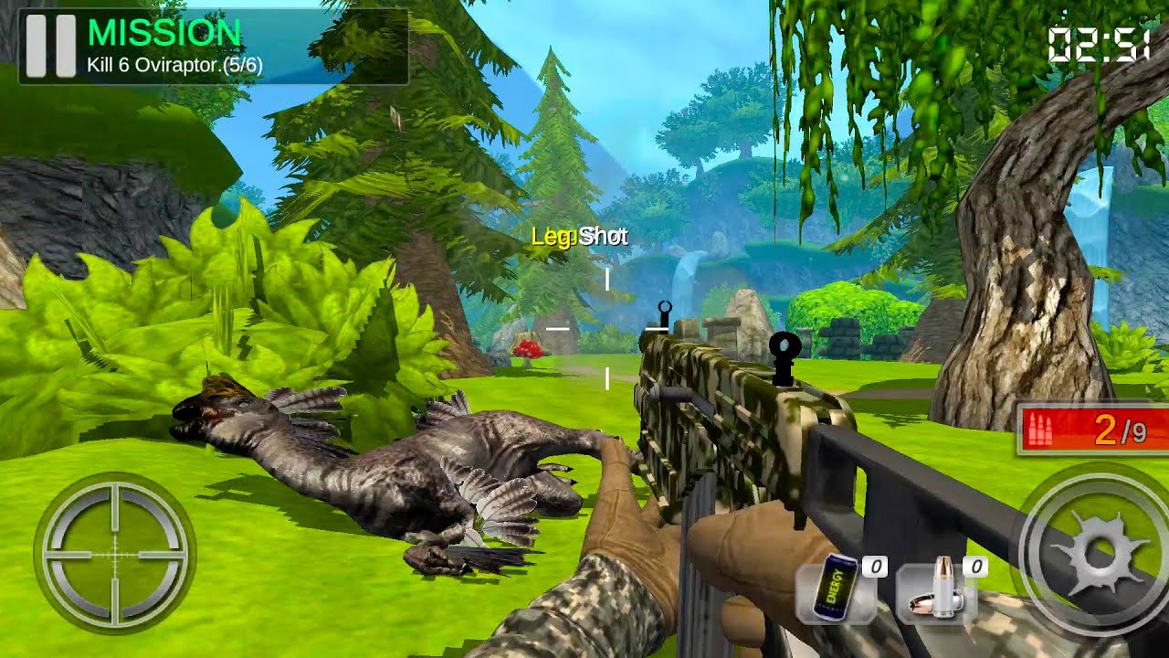 Dino Hunter King Android Gameplay | Dinosaur Hunting Games 2025 #9