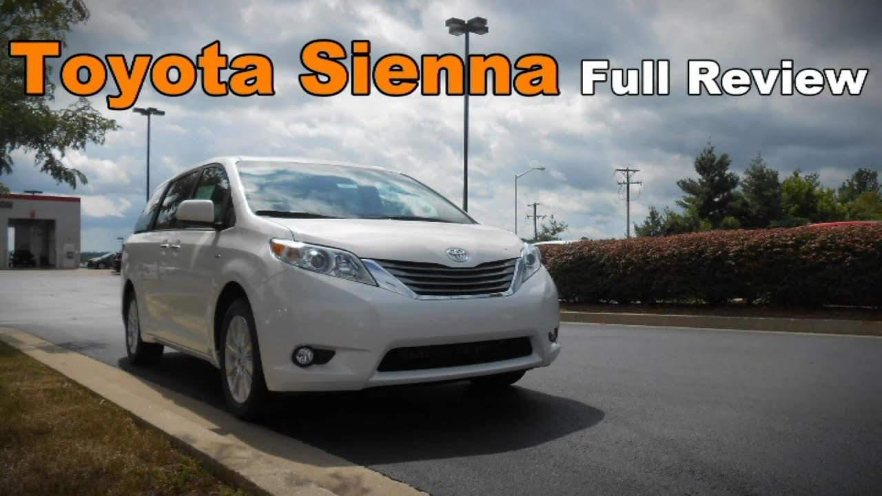 2017 Toyota Sienna: Full Review | L, LE, SE, XLE, Limited & Premium