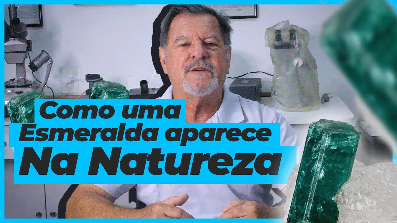 Você sabe como uma Esmeralda aparece na Natureza?!