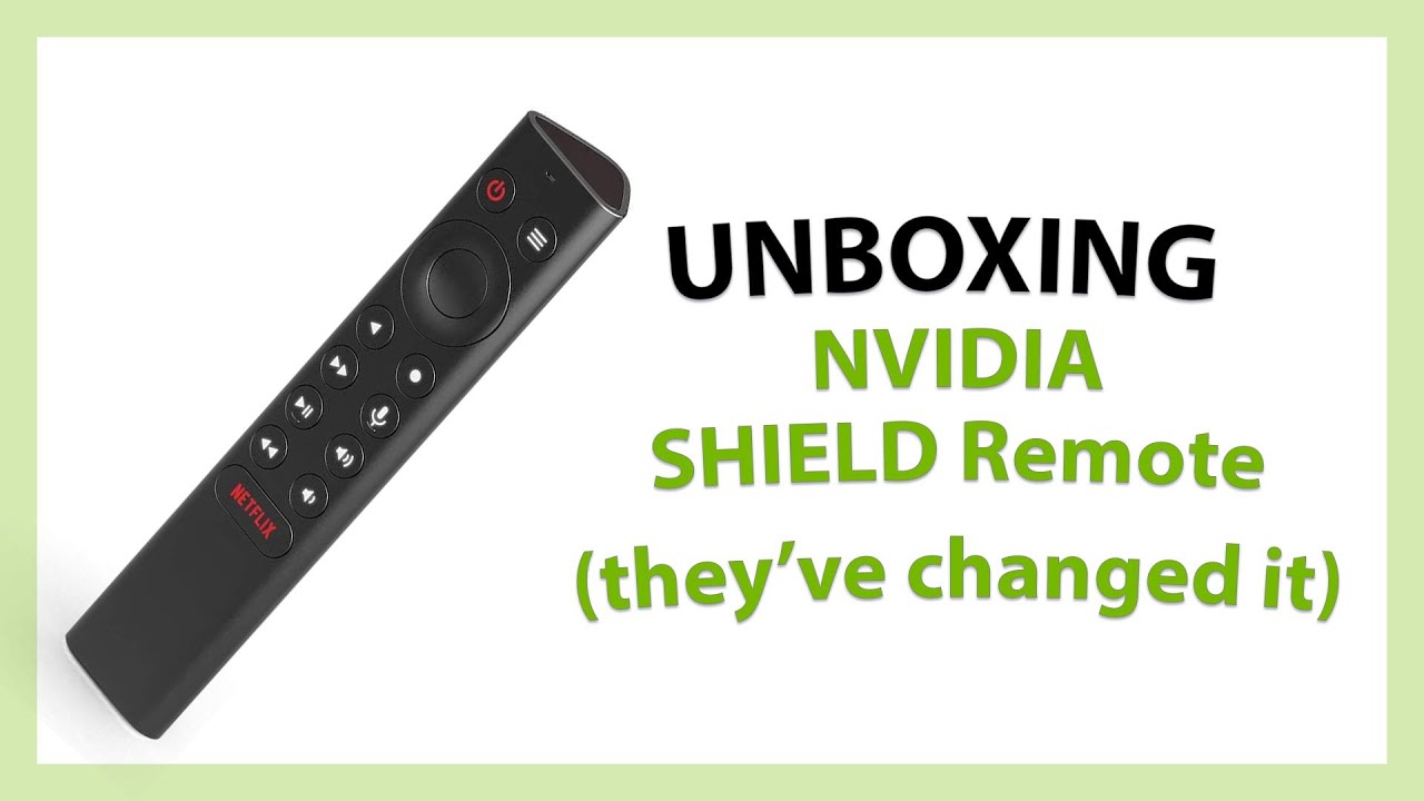 NVIDIA SHIELD Remote - Revision 2?? See the changes!