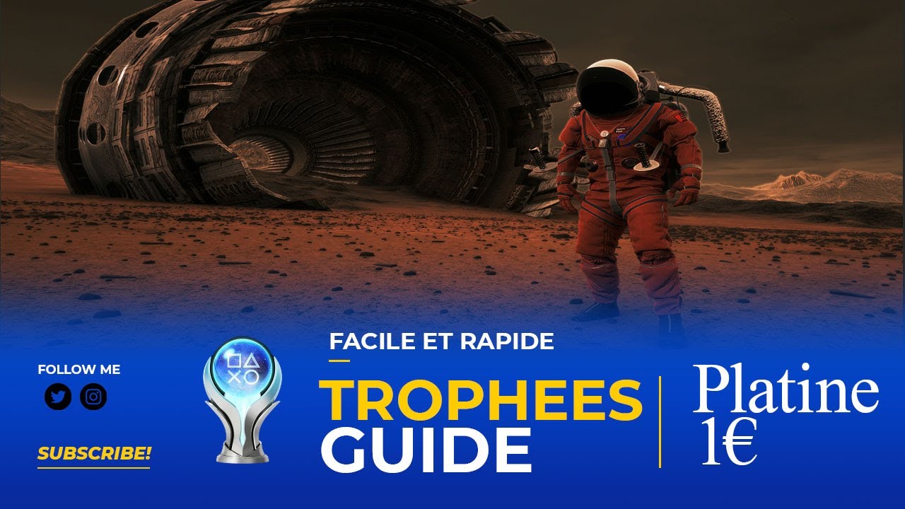 Space Explorers: Red Planet - Review Guide : Platine Facile & Rapide en 8 mins à 1€ (PS4)