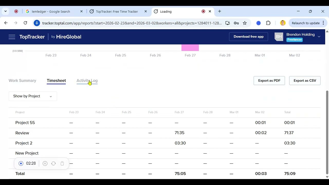 How to Use TopTracker to Prove Work to Clients