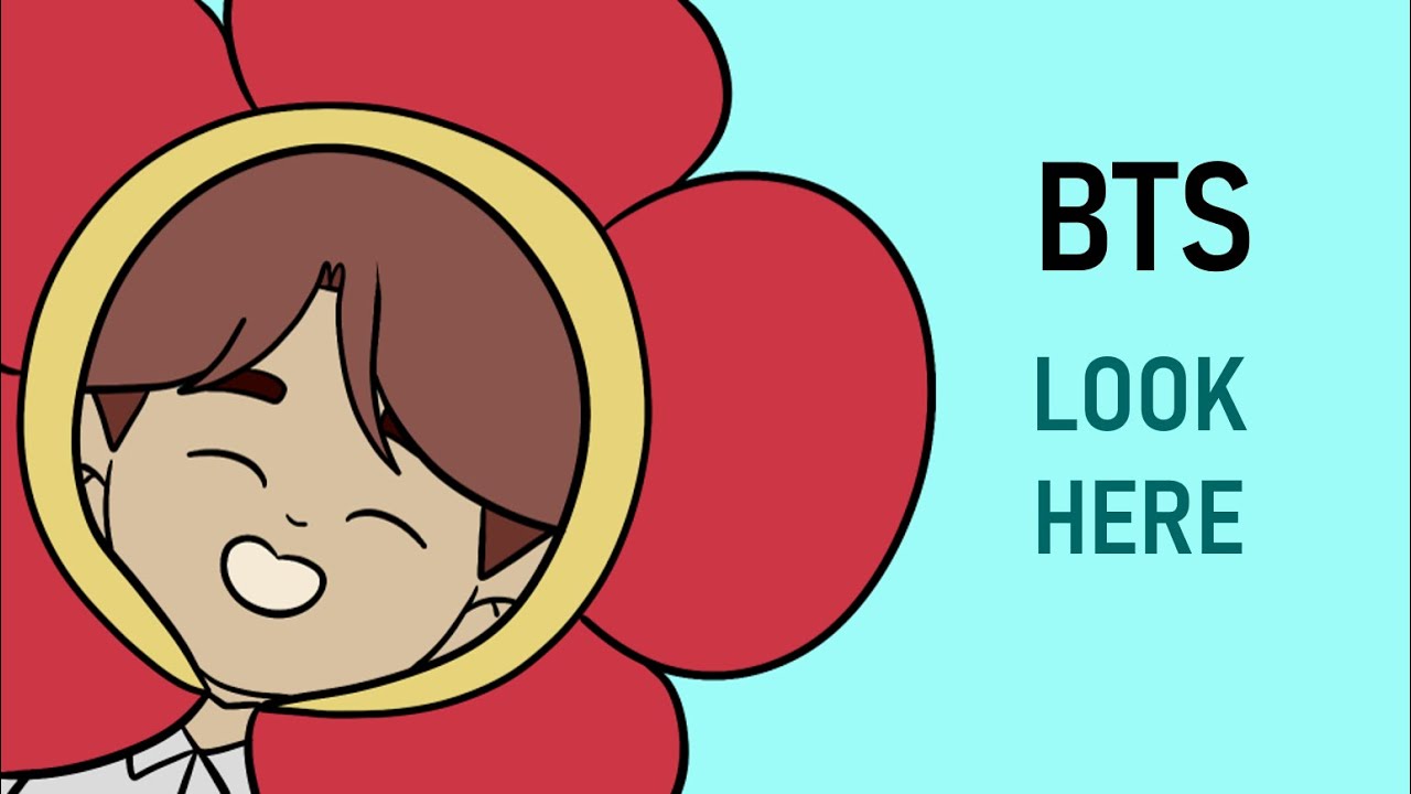 BTS Animation - Look Here! 여기 봐 (BTS underrated songs)