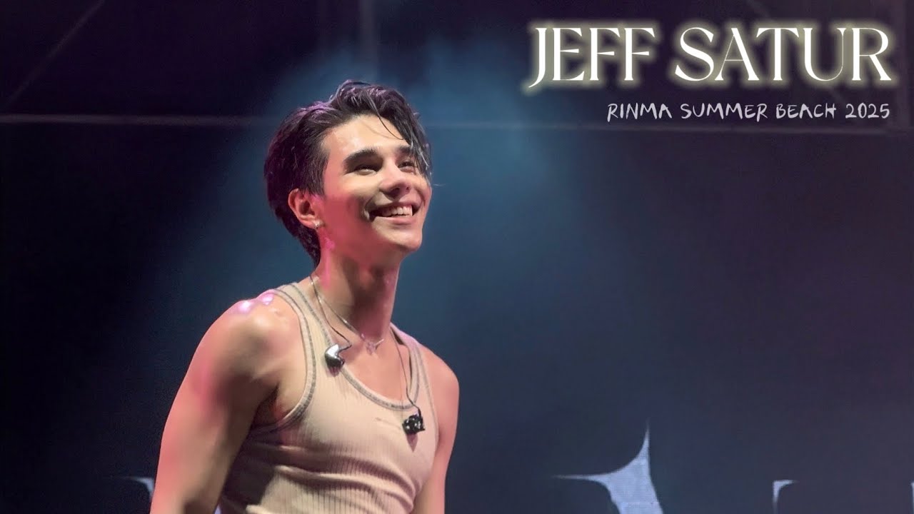 Jeff Satur at Rinma Summer Beach 2025 | Full Performance Live Fancam | 2025.06.21