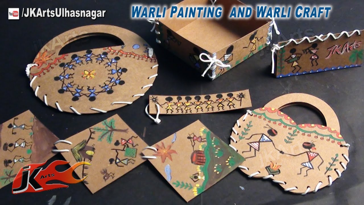 Unboxing Warli Craft Kit - JK Arts 548