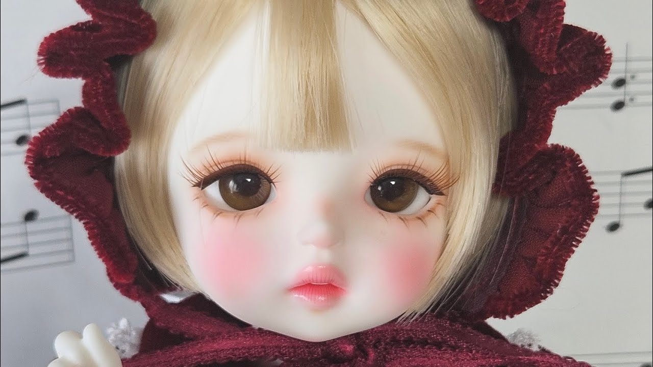 오늘도 찾아온 언박싱❤️❤️리나슈슈 살구 플러피치 하나 bjd 구체관절인형