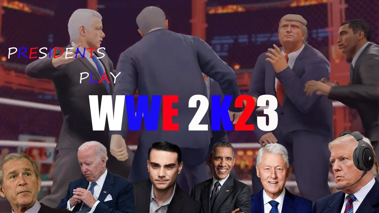 Presidents Play WWE Hell In The Cell