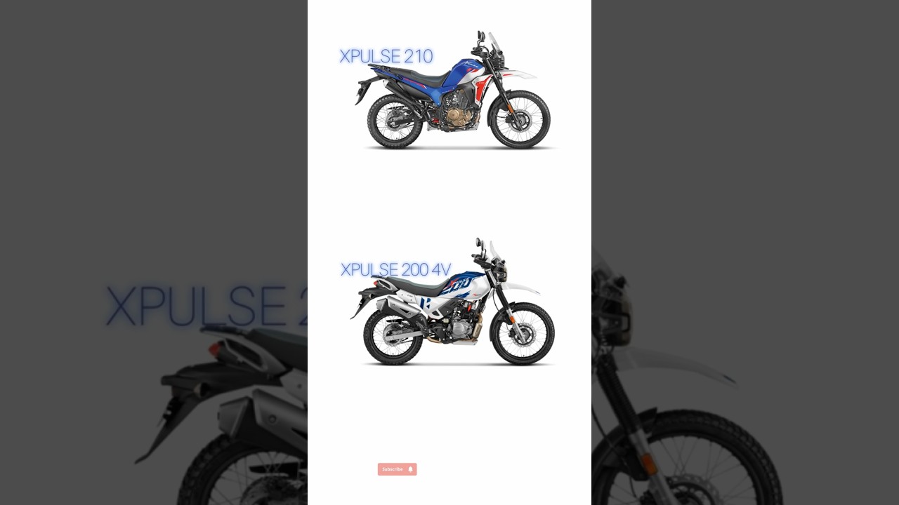Xpulse 210 vs xpulse 200 4V | new #xpulse #hero #bikes