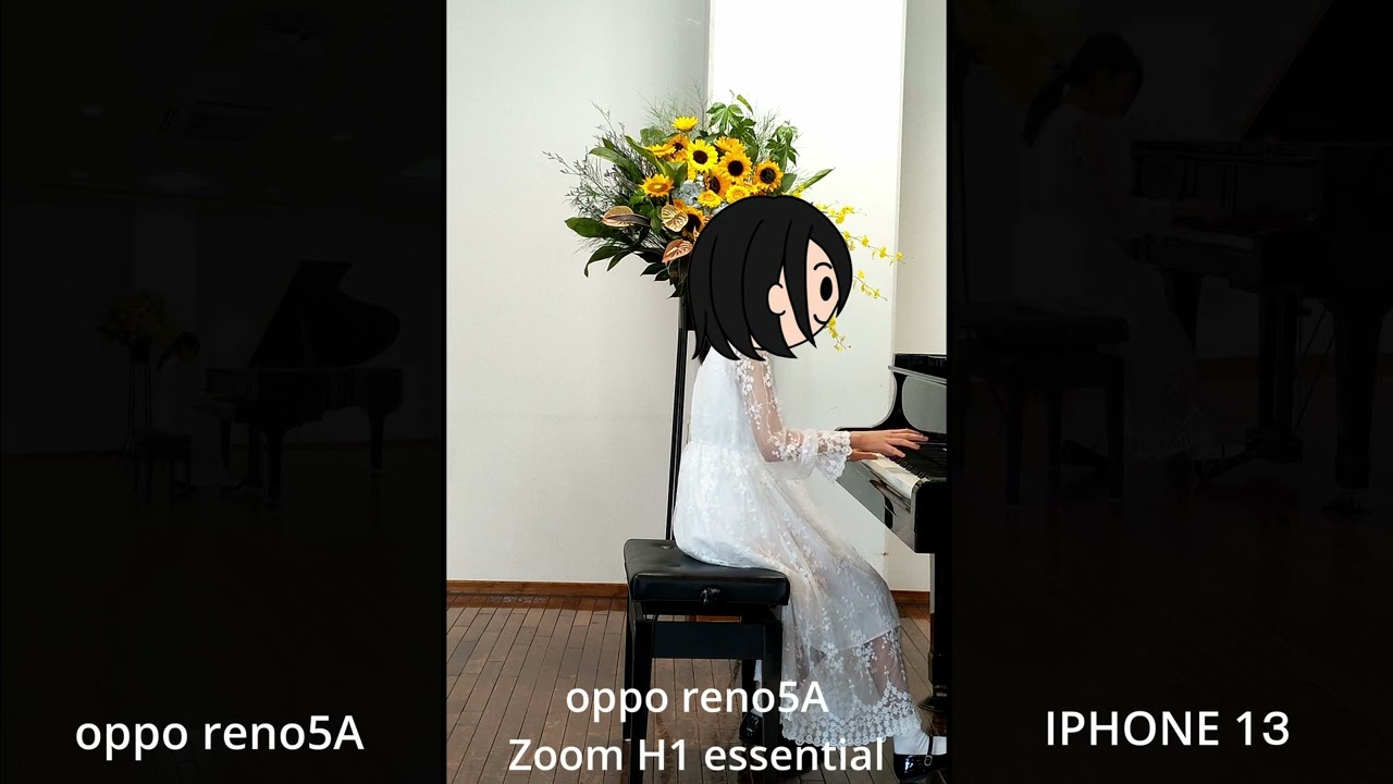 Zoom H1 essential スマホマイク音声比較