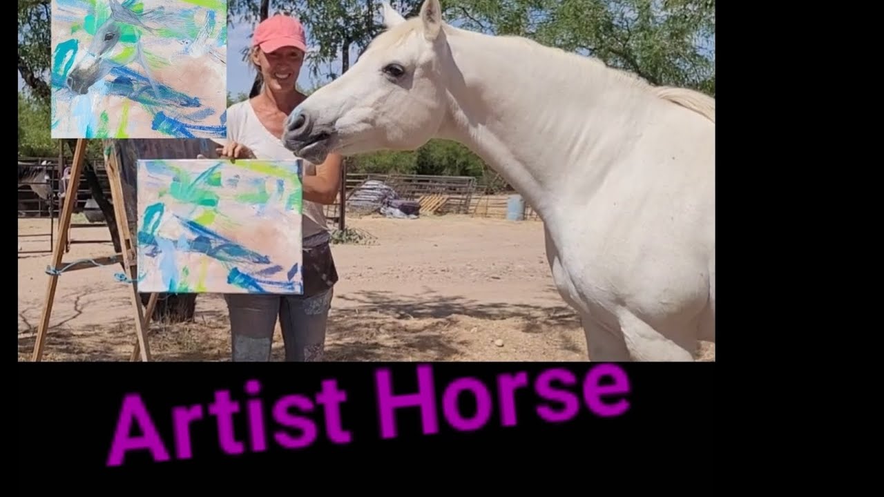 Painting with my Horse - 