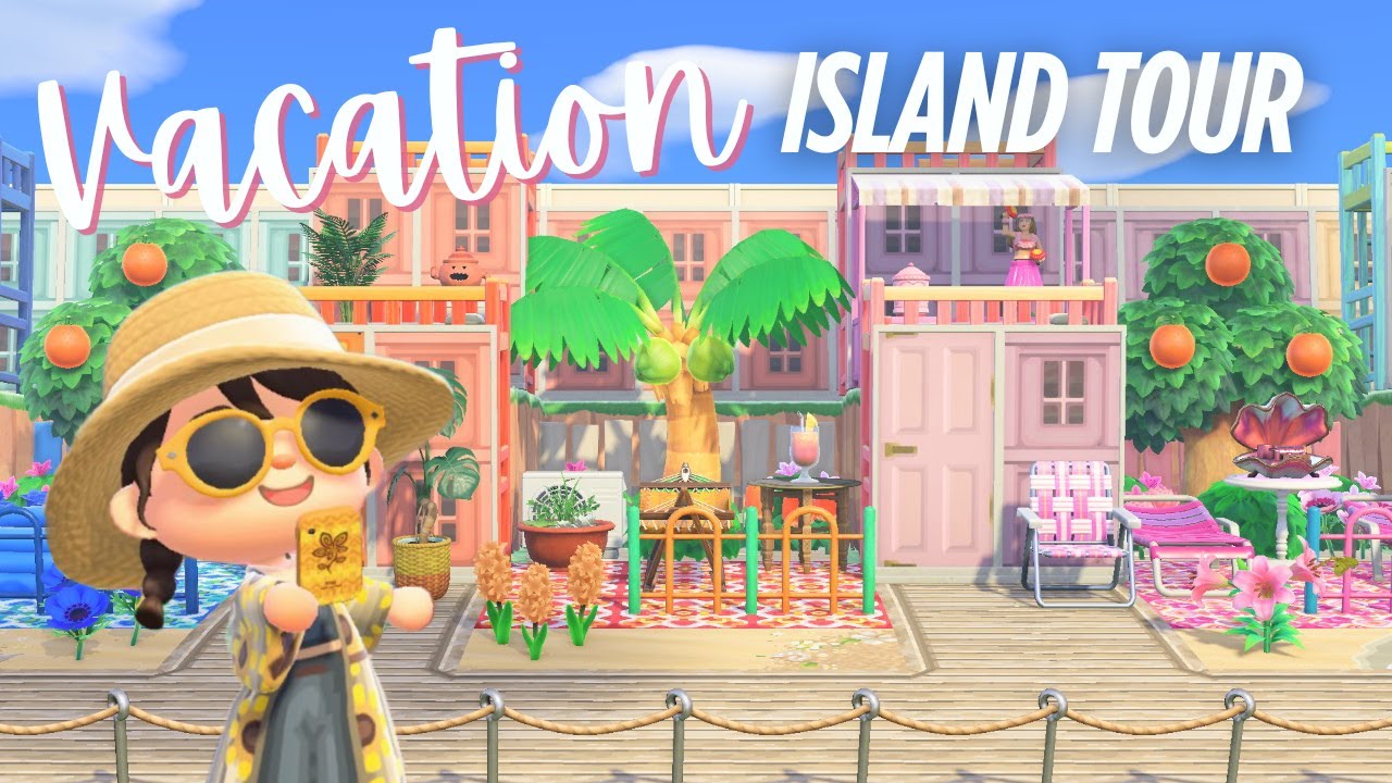 Summer Vacation Starts Today! 🏝️ ACNH Island Tour Mojito | Animal Crossing: New Horizons Gameplay